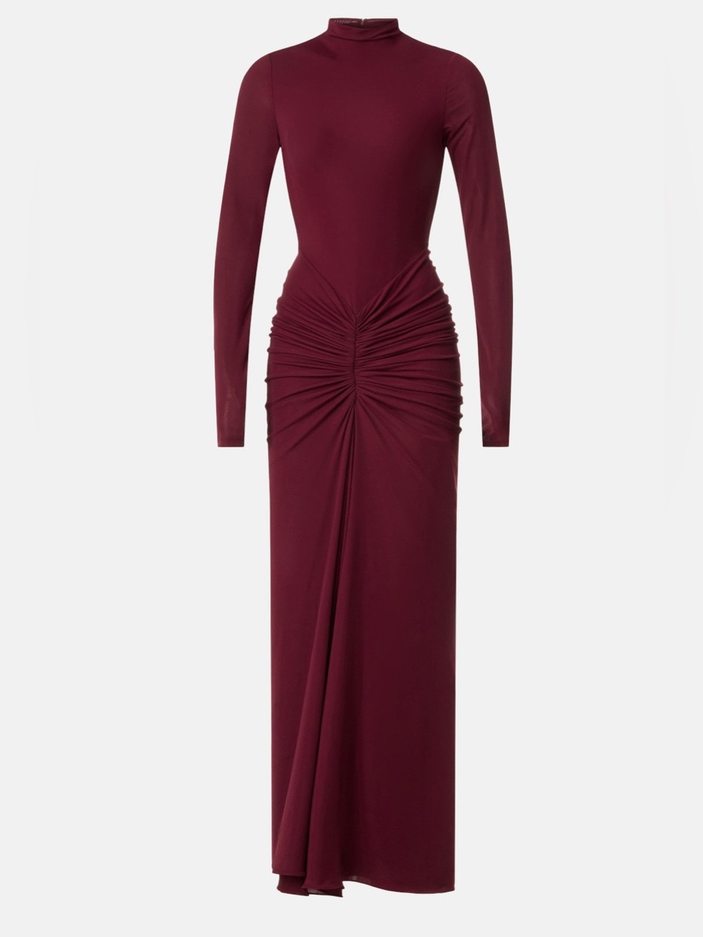 Ronny Kobo Size M Scorpio Red Ruched Dress